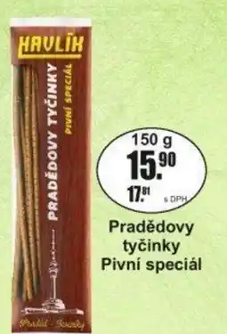 Adam Pradědovy tyčinky Pivní speciál nabídka