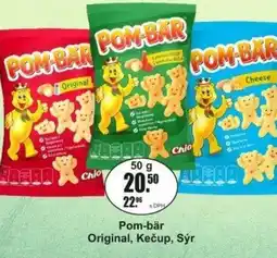 Adam Pom-bär Original, Kečup, Sýr nabídka
