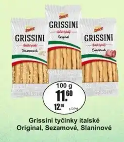 Adam Grissini tyčinky italské Original, Sezamové, Slaninové nabídka