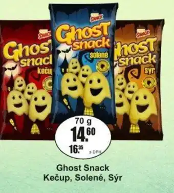 Adam Ghost Snack Kečup, Solené, Sýr nabídka