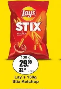 Adam Lay's Stix Ketchup nabídka