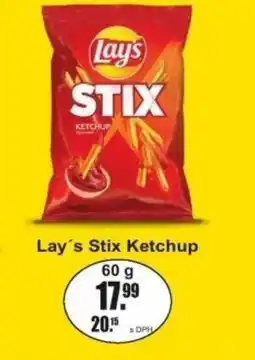 Adam Lay's Stix Ketchup nabídka