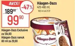Globus Häagen-dazs nabídka