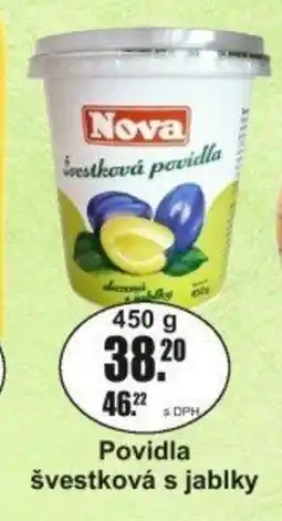 Adam Nova Povidla švestková s jablky nabídka