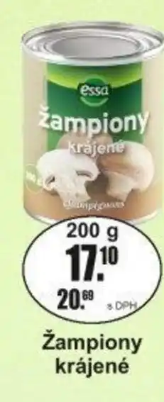 Adam Essa Žampiony krájené nabídka