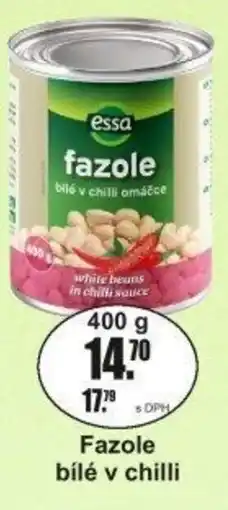 Adam Essa Fazole bílé v chilli nabídka