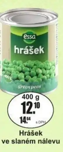 Adam Essa Hrášek ve slaném nálevu nabídka