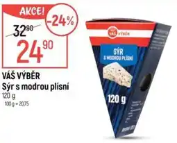 Globus VÁŠ VÝBĚR Sýr s modrou plísní nabídka