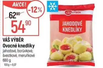 Globus VÁŠ VÝBĚR Ovocné knedlíky nabídka