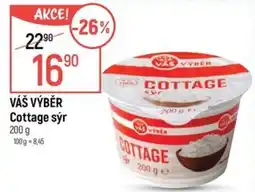 Globus VÁŠ VÝBĚR Cottage sýr nabídka