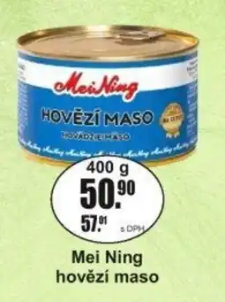 Adam Mei Ning hovězí maso nabídka