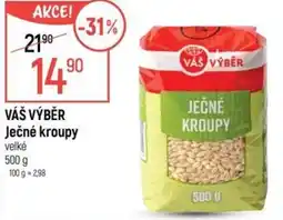 Globus VÁŠ VÝBĚR Ječné kroupy nabídka
