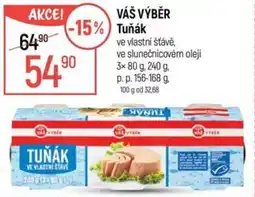 Globus VÁŠ VÝBĚR Tuňák nabídka