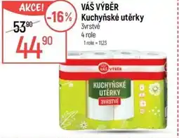 Globus VÁŠ VÝBĚR Kuchyňské utěrky nabídka