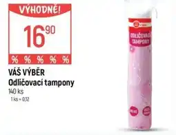 Globus VÁŠ VÝBĚR Odličovací tampony nabídka