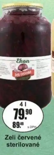 Adam Zelí červené sterilované nabídka