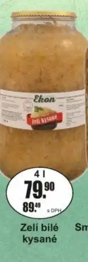 Adam Zelí bílé kysané nabídka