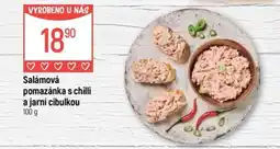 Globus Salámová pomazánka s chilli a jarní cibulkou nabídka