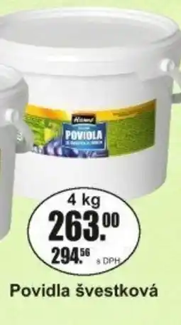 Adam Povidla švestková nabídka