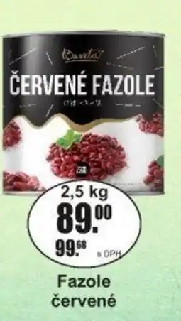Adam Fazole červené nabídka
