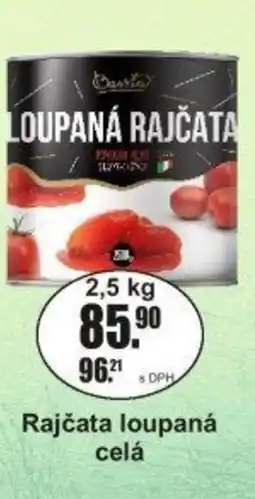 Adam Rajčata loupaná celá nabídka