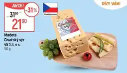 Globus Madeta císařský sýr 45% t. vs. nabídka