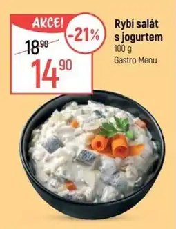 Globus Rybí salát s jogurtem nabídka