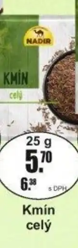 Adam Nadir Kmín celý nabídka