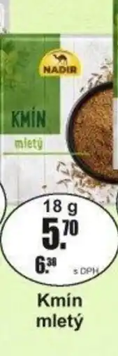 Adam Nadir Kmín mletý nabídka