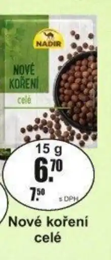 Adam Nadir Nové koření celé nabídka