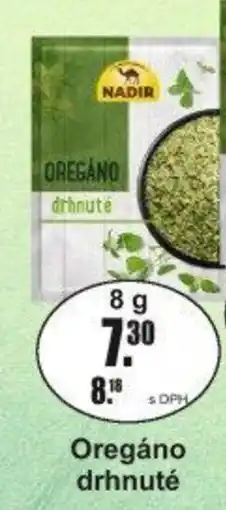 Adam Nadir Oregáno drhnuté nabídka