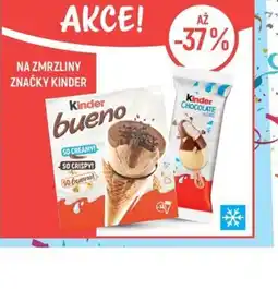 Globus Na zmrzliny značky kinder nabídka