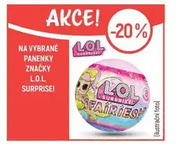 Globus Na vybrané panenky značky l.o.l. surprise! nabídka
