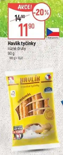 Globus HAVLIK Tyčinky nabídka