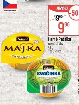 Globus HAMÉ Paštika nabídka