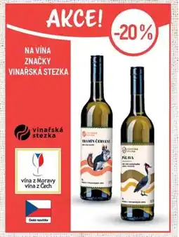 Globus Na vína značky vinařská stezka nabídka