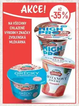 Globus Na všechny chlazené výrobky značky zvolenská mlékárna nabídka