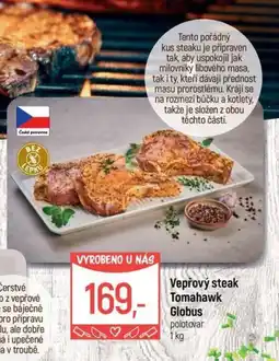 Globus Vepřový steak tomahawk globus nabídka