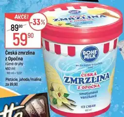 Globus Česká zmrzlina z opočna nabídka