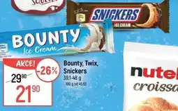 Globus BOUNTY, Twiz, snickers nabídka