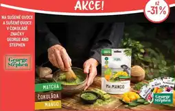Globus Na sušené ovoce a sušené ovoce v čokoládě značky george and stephen nabídka