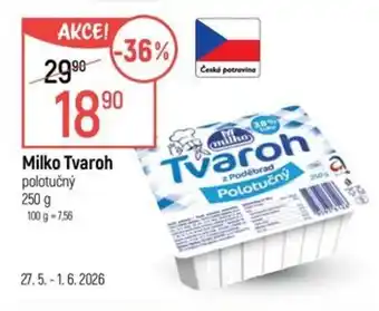 Globus MILKO Tvaroh nabídka