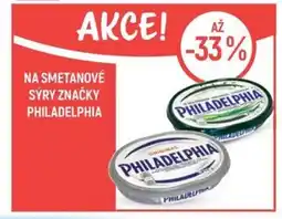 Globus Na smetanové sýry značky philadelphia nabídka