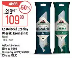 Globus Kostelecké uzeniny uherák, křemešník nabídka