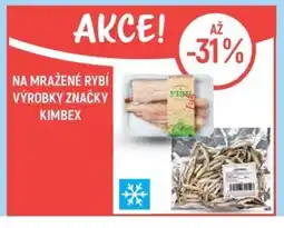 Globus Na mražené rybí výrobky značky kimbex nabídka