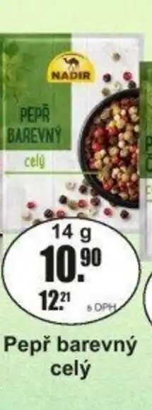 Nadir Pepř barevný celý