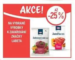 Globus Na vybrané výrobky k zavařování značky labeta nabídka