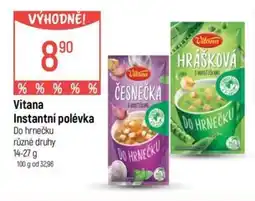 Globus VITANA Instantní polévka nabídka