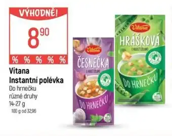 Globus VITANA Instantní polévka nabídka