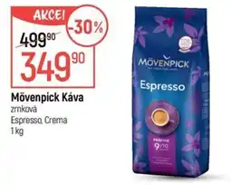 Globus MÖVENPICK Káva nabídka
